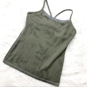 Lululemon Athletics Green Racerback Tank Top